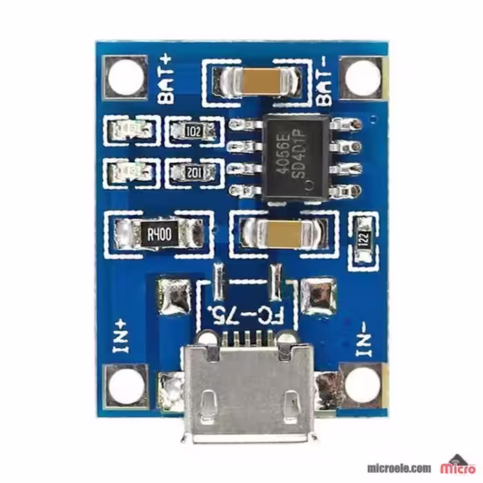ماژول شارژر باتری مدل TP-4056 بسته 10 عددی