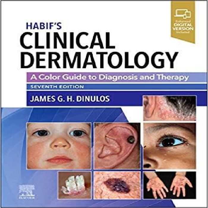 2021 Habif&#039;s Clinical Dermatology A Color Guide to Diagnosis and Therapy 7th Edition - کتاب پزشکی بهار
