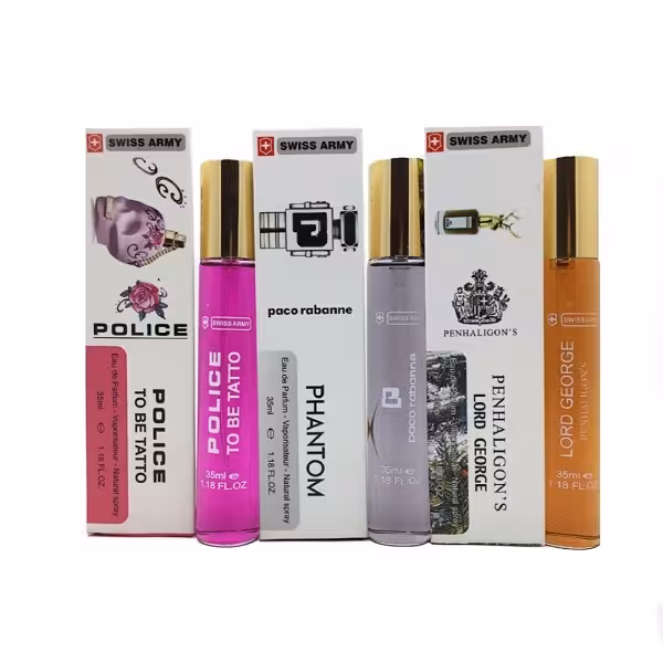 عطر جیبی سوئیس آرمی مدل پی 900 حجم 35 میلی لیتر مجموعه 3 عددی