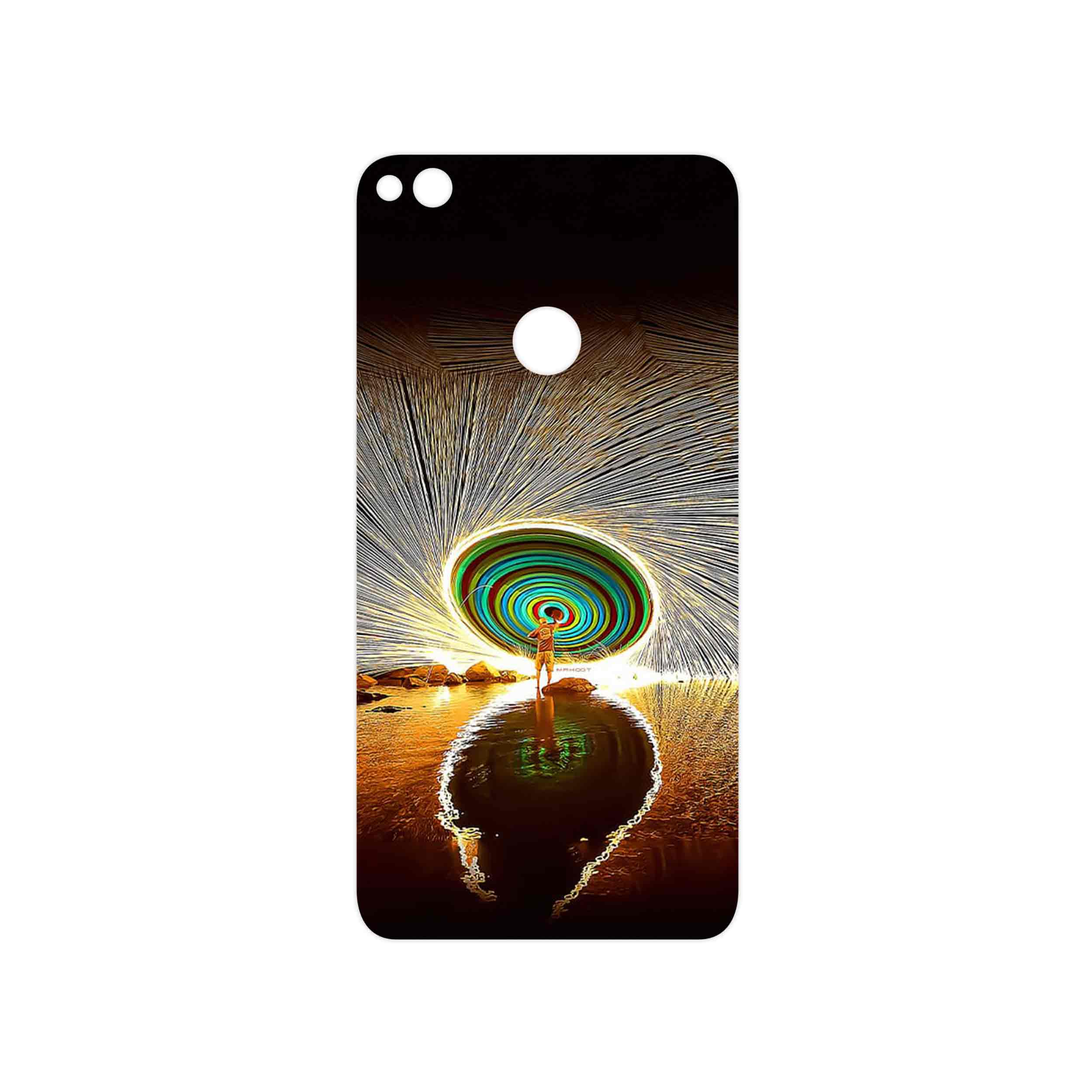 برچسب پوششی ماهوت مدل Night Light Fountain مناسب برای گوشی موبایل آنر 8 Lite