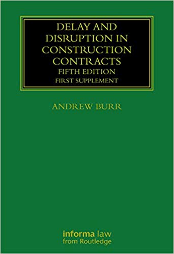 خرید و دانلود نسخه کامل کتاب Delay and Disruption in Construction Contracts: First Supplement 5th Edition