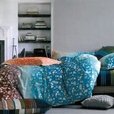 سرویس لحاف روتختی کالای خواب شمیم مدل C0032 دو نفره 6 تکه