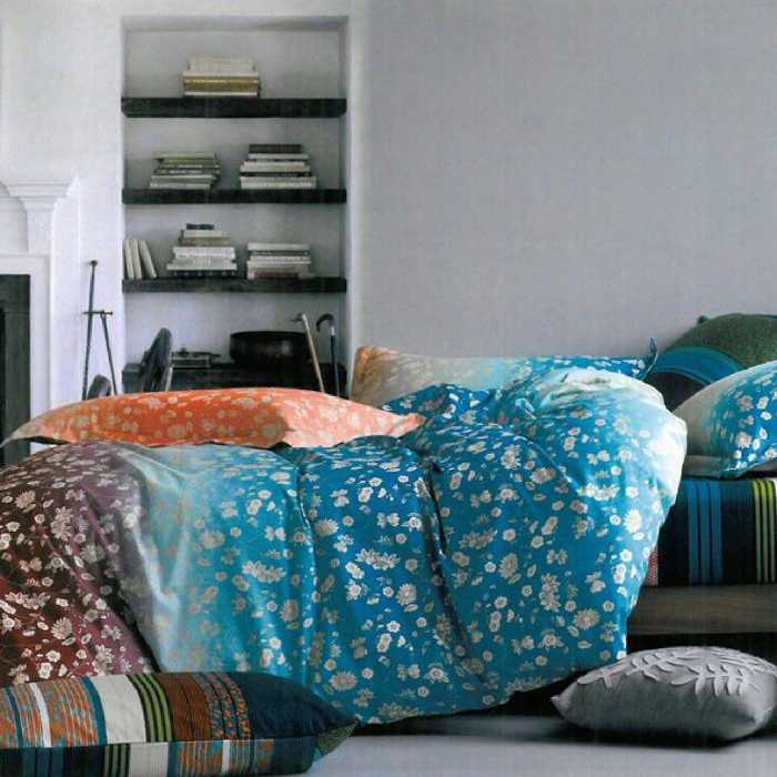 سرویس لحاف روتختی کالای خواب شمیم مدل C0032 دو نفره 6 تکه