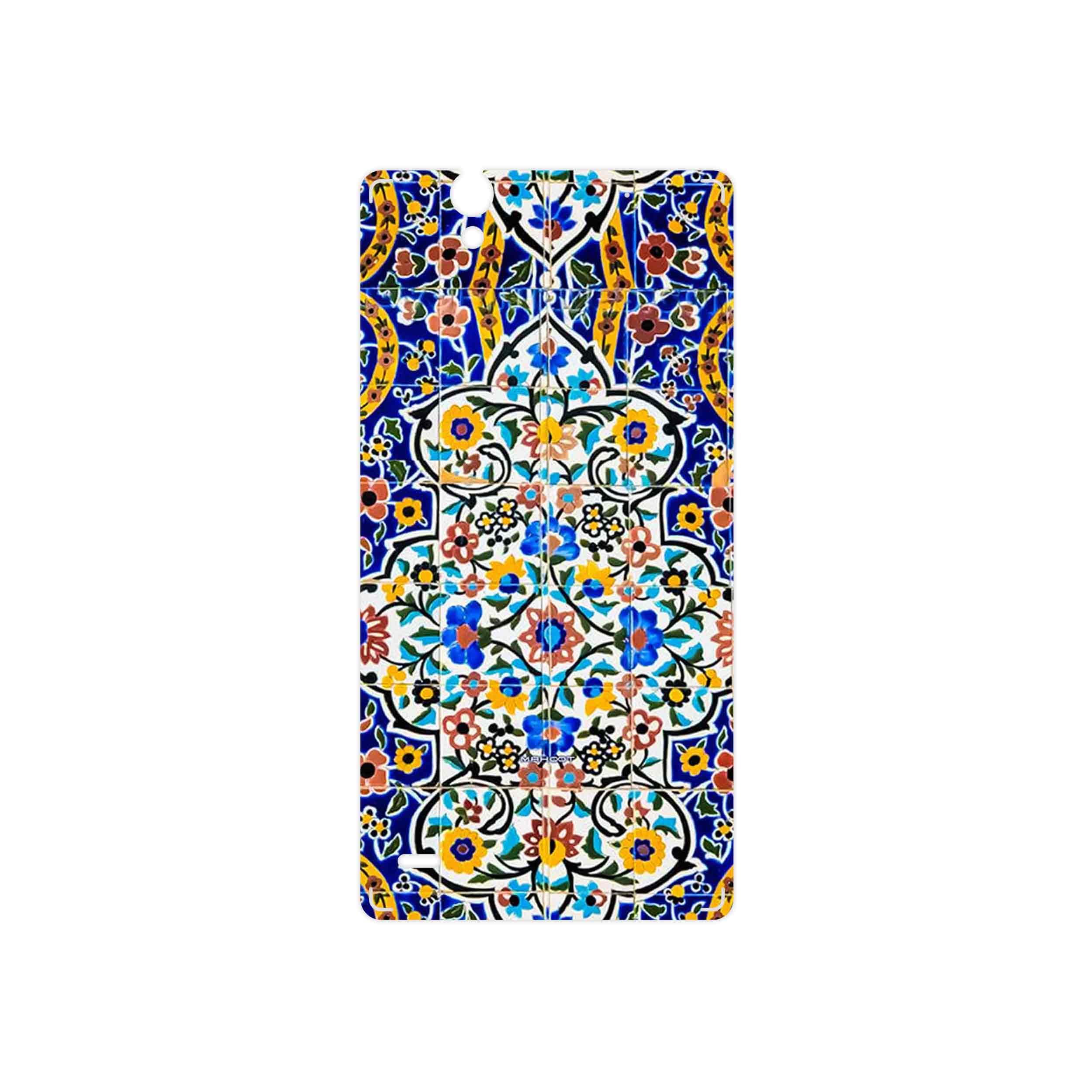 برچسب پوششی ماهوت مدل Iran Tile 12 مناسب برای گوشی موبایل سونی Xperia C4