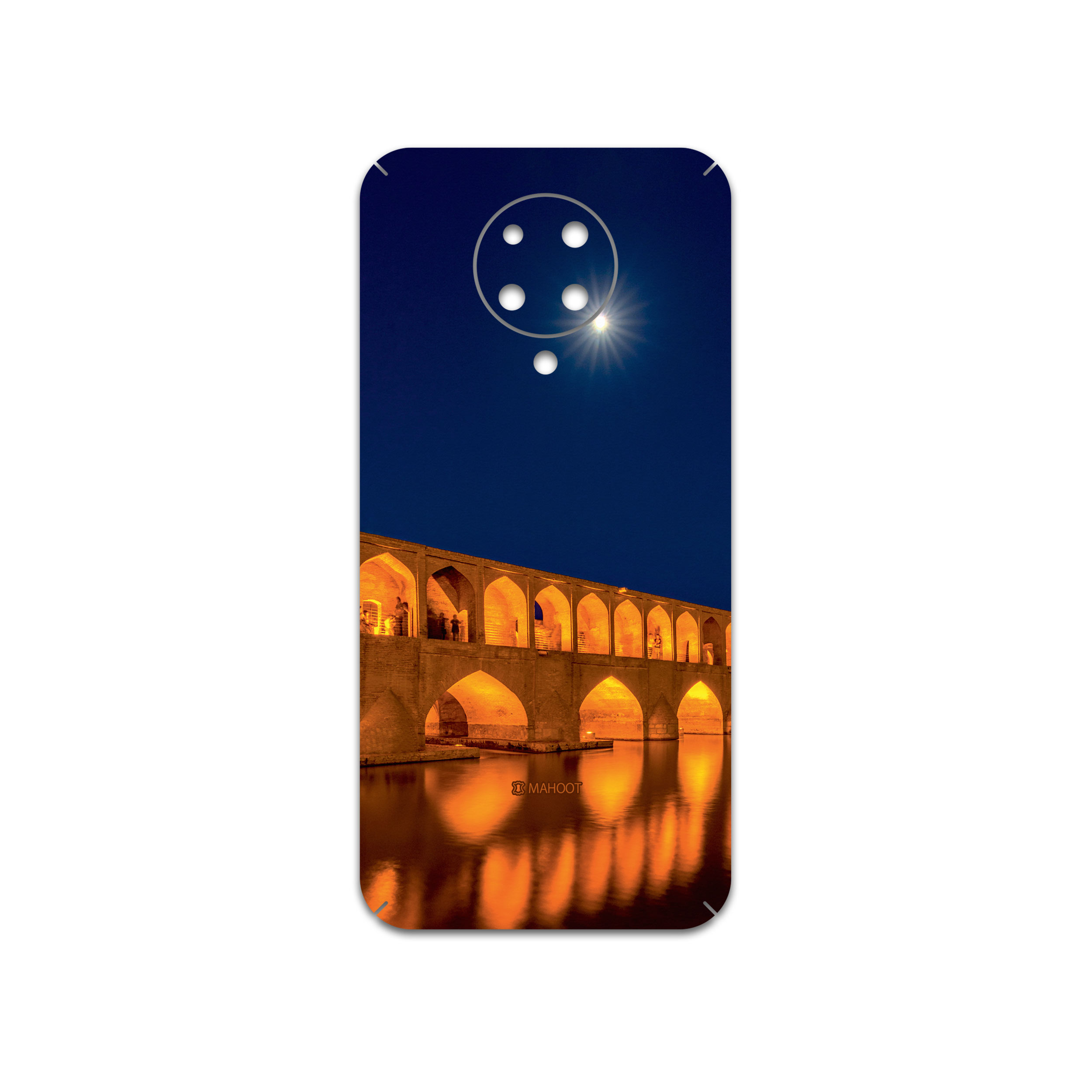 برچسب پوششی ماهوت مدل Si-O-Se-Pol مناسب برای گوشی موبایل شیائومی Poco F2 Pro