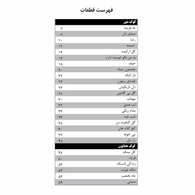 کتاب رقص سنتور مجموعه ترانه های پاپ برای سنتور اثر سامان ضرابی انتشارات پنج خط جلد اول