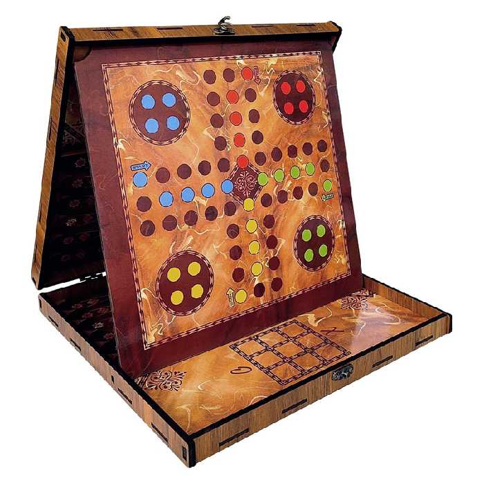 بازی فکری شطرنج و منچ مدل فروردین بسته 9 عددی | چاوه