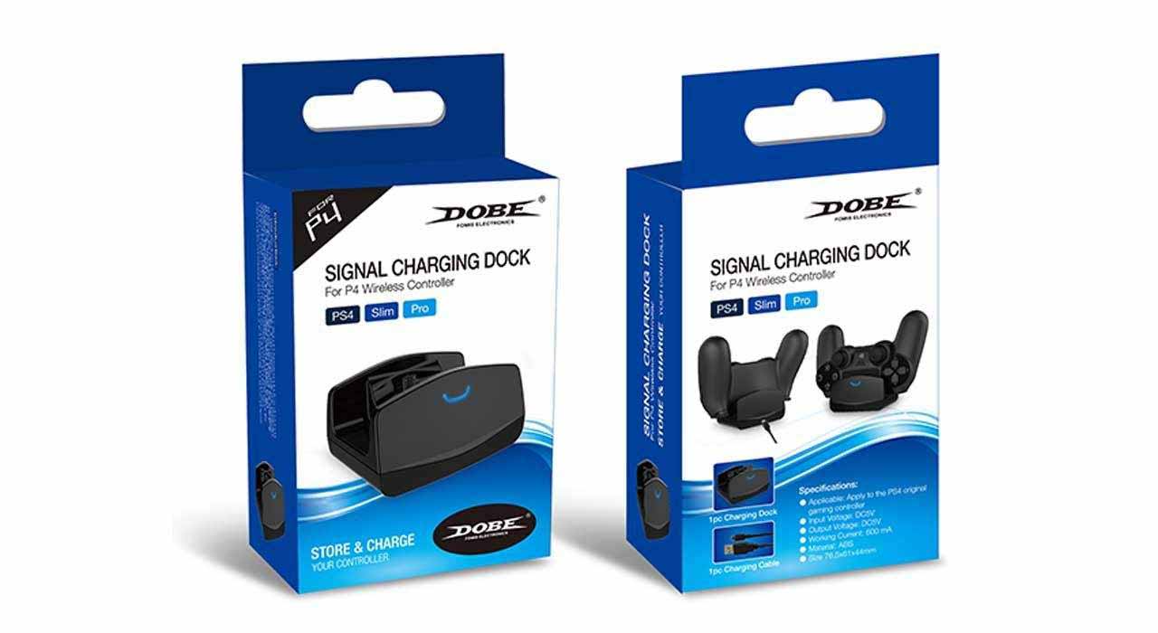 خرید پایه شارژر دسته بازی پلی استیشن 4 دابی مدلSignal Chargini Dock TP4-003 با بهترین قیمت