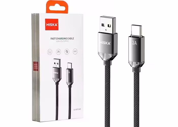 کابل شارژ HISKA LX801AC