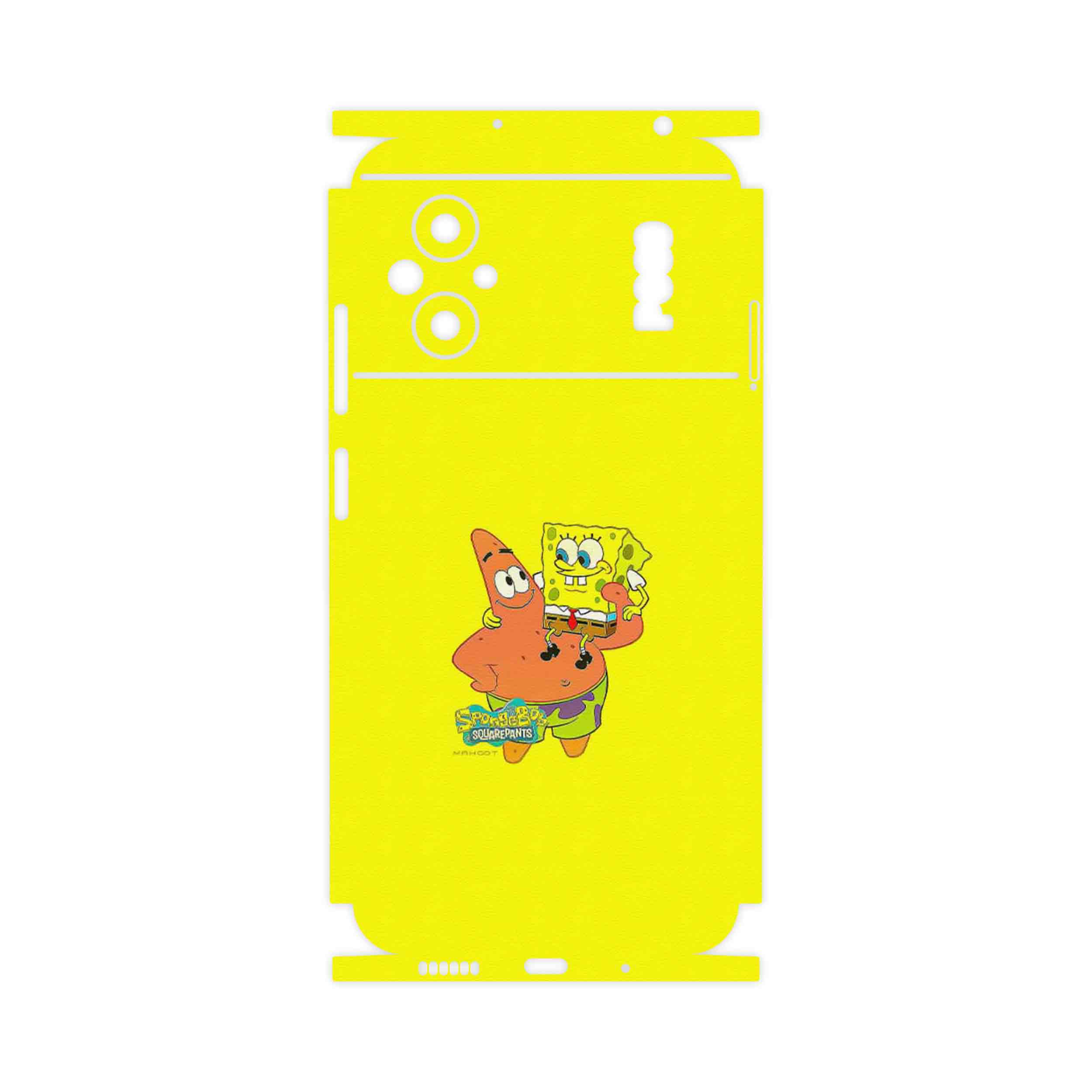 برچسب پوششی ماهوت مدل SpongeBob SquarePants-FullSkin مناسب برای گوشی موبایل شیائومی Poco M5