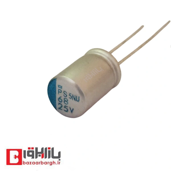 خازن خشک (جامد) 68 میکرو فاراد 25 ولت