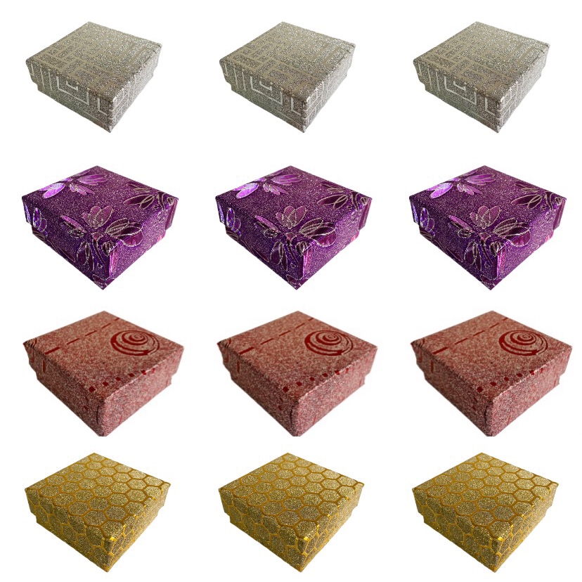 جعبه جواهرات مدل اکلیلی کد AL-02 بسته 12 عددی