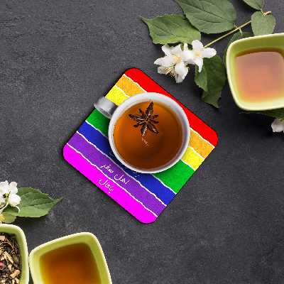 زیر لیوانی طرح مهر مدل ماه تولد