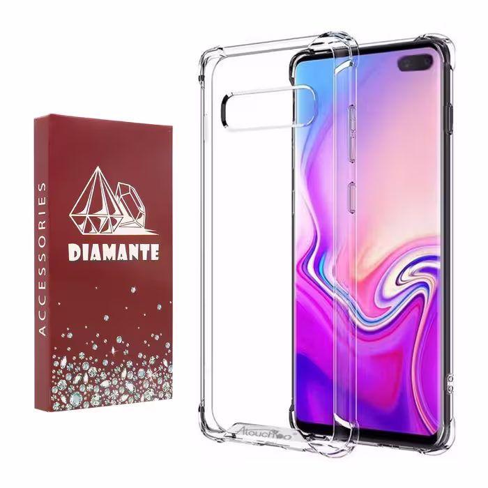 کاور مدل ژله ای بی رنگ مناسب برای گوشی سامسونگ s10 plus