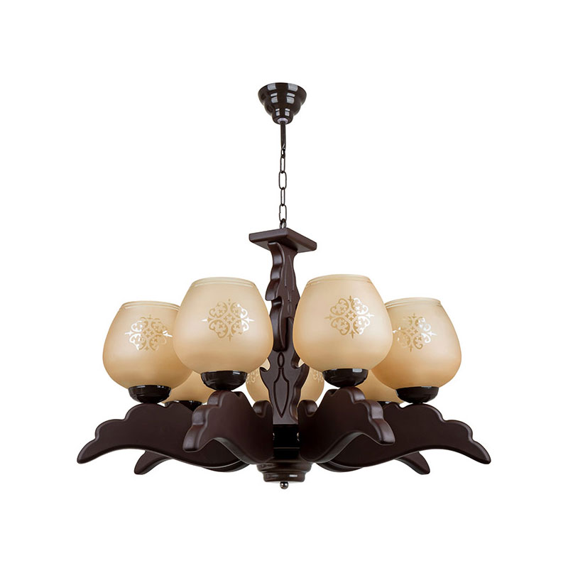 لوستر هفت شعله چشمه نور کد G653/7-BR