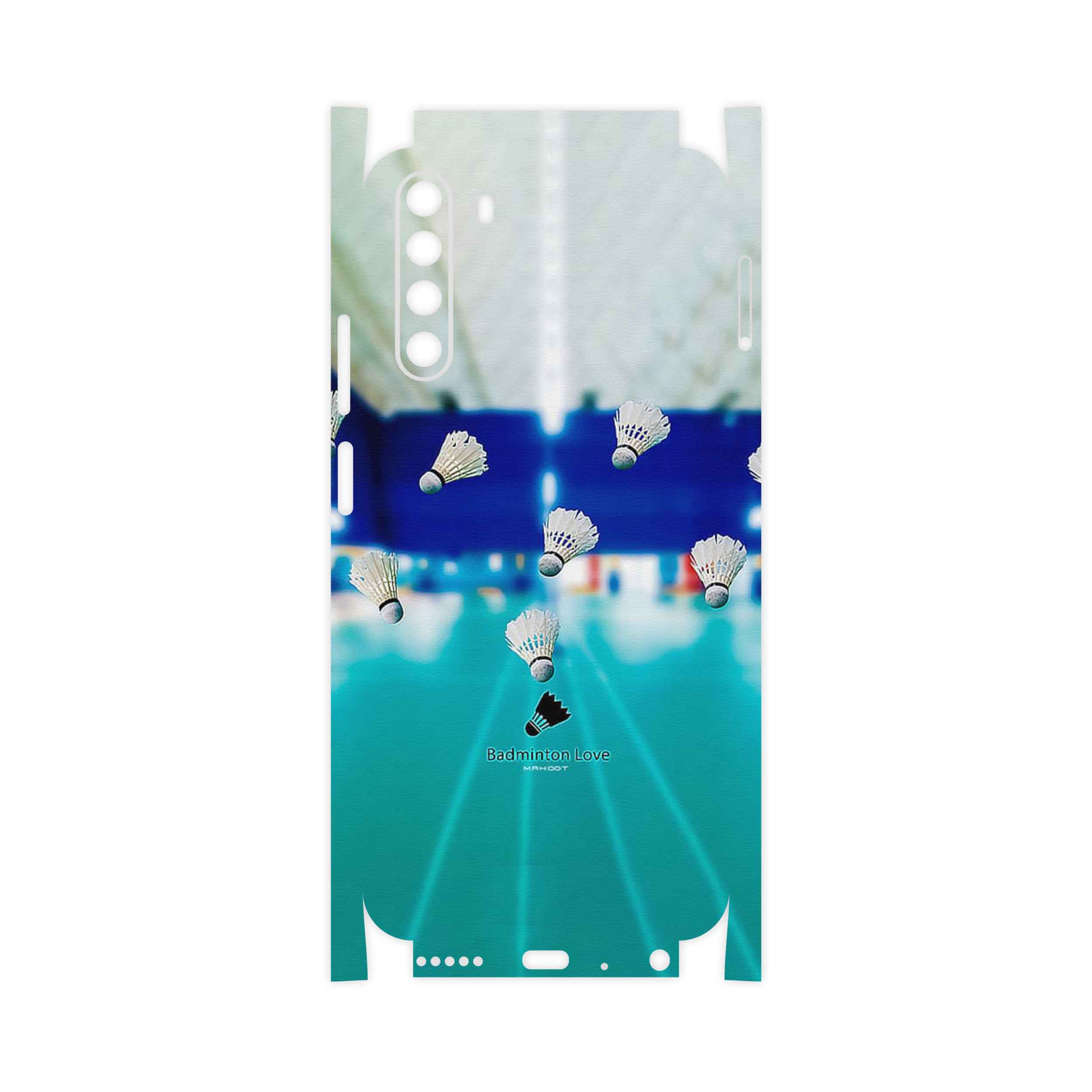 برچسب پوششی ماهوت مدل Badminton-FullSkin مناسب برای گوشی موبایل جی پلاس X10