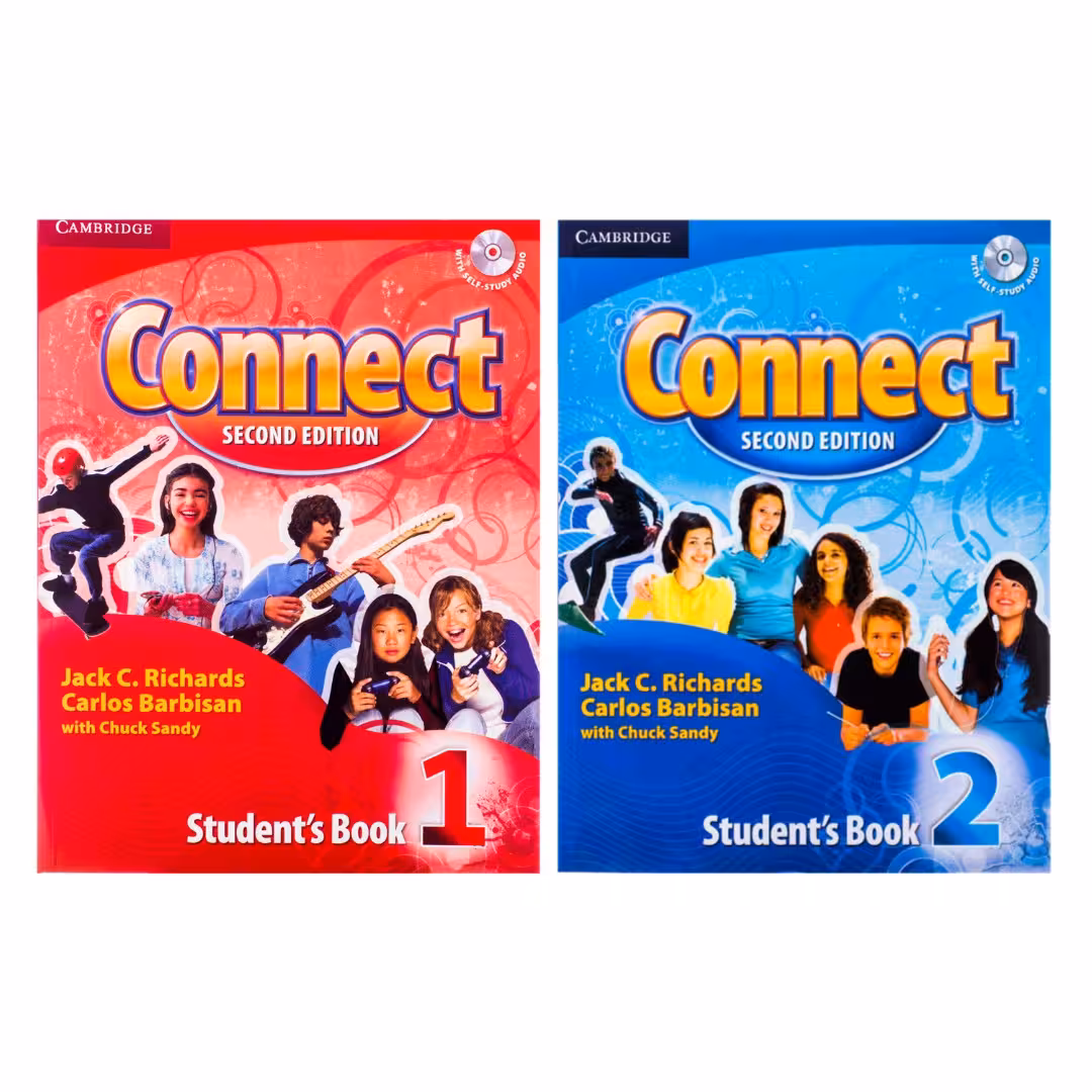 کتاب connect اثر جمعی از نویسندگان انتشارات کمبریج جلد 1 و 2