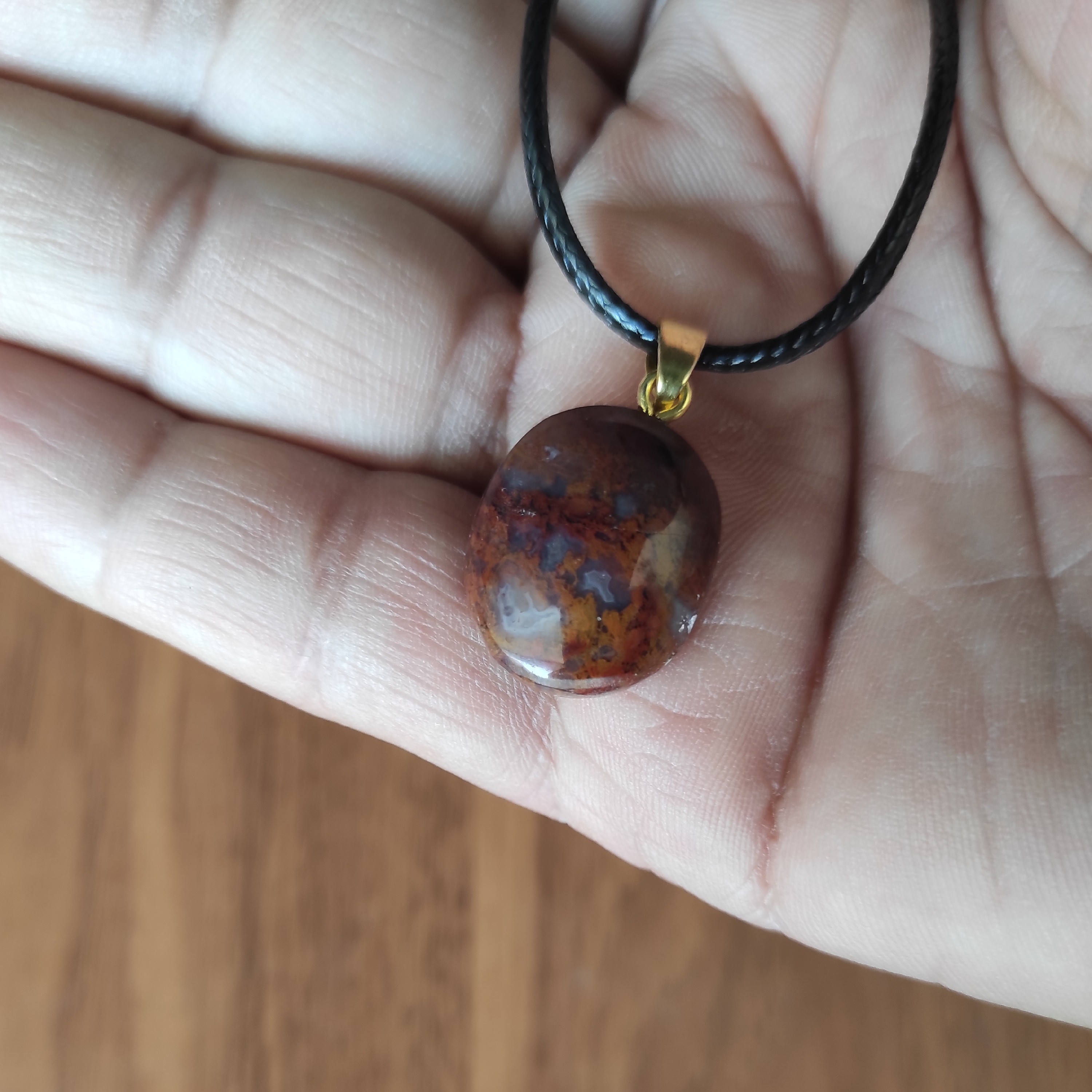 آویز گردنبند عقیق شجر 