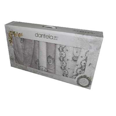  سرویس حوله پالتویی 8 تکه دانتلا ویتا مدل LILUM