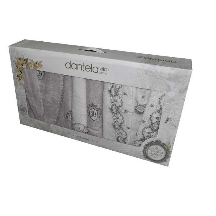  سرویس حوله پالتویی 8 تکه دانتلا ویتا مدل LILUM