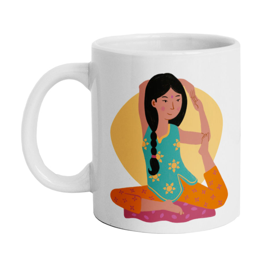 ماگ دارلی طرح مدیتیشن مدل M625