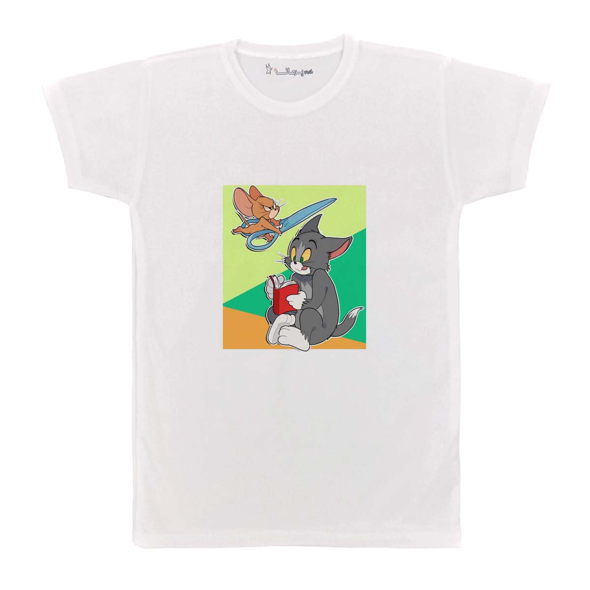 تی شرت بچگانه پرمانه طرح tom and jerry کد pmt.2968