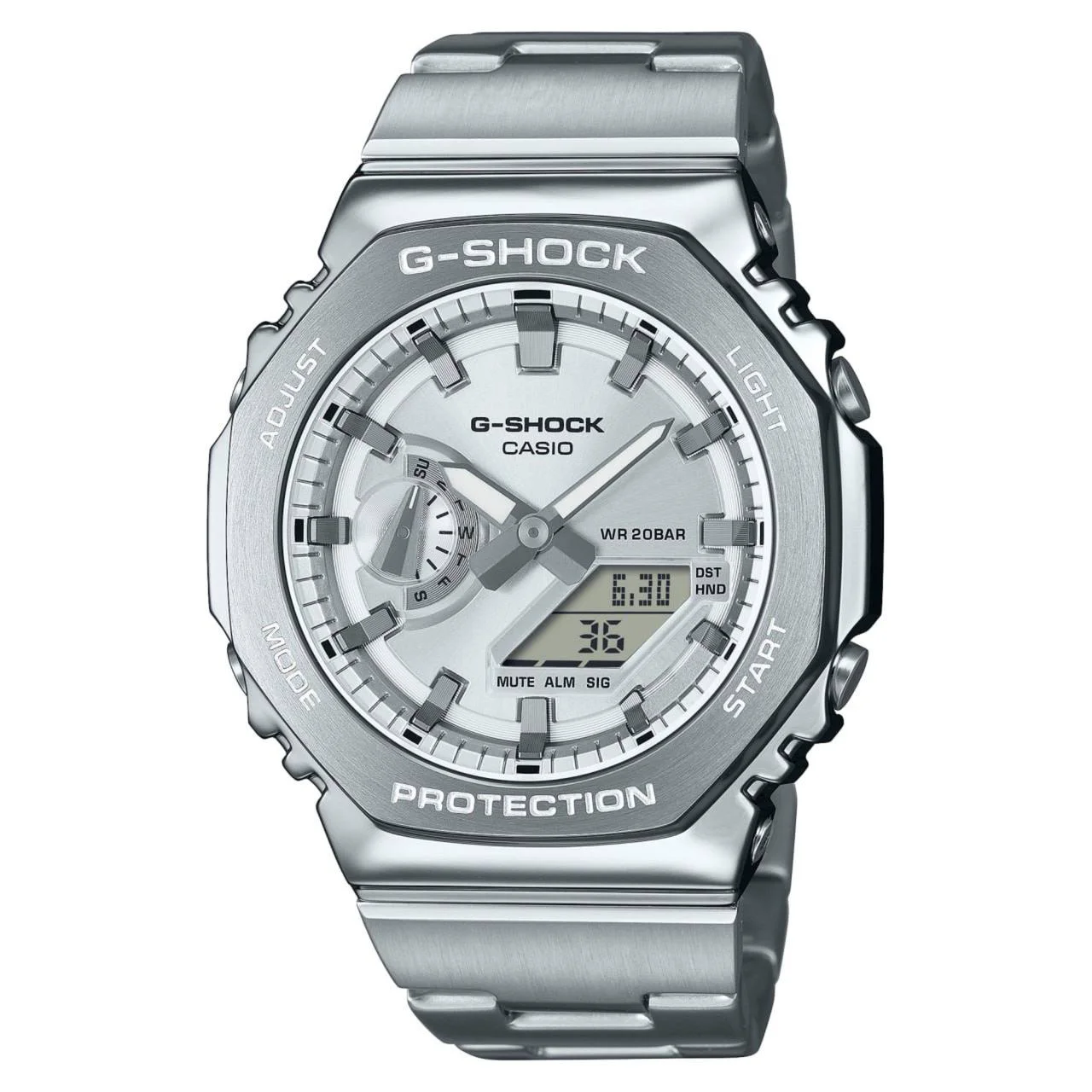 ارسال فوری   گارانتی اصلی شرکتی   ارسال رایگان   امکان خرید حضوری   ساعت مچی کاسیو مدل CASIO-GM-2110D-7A