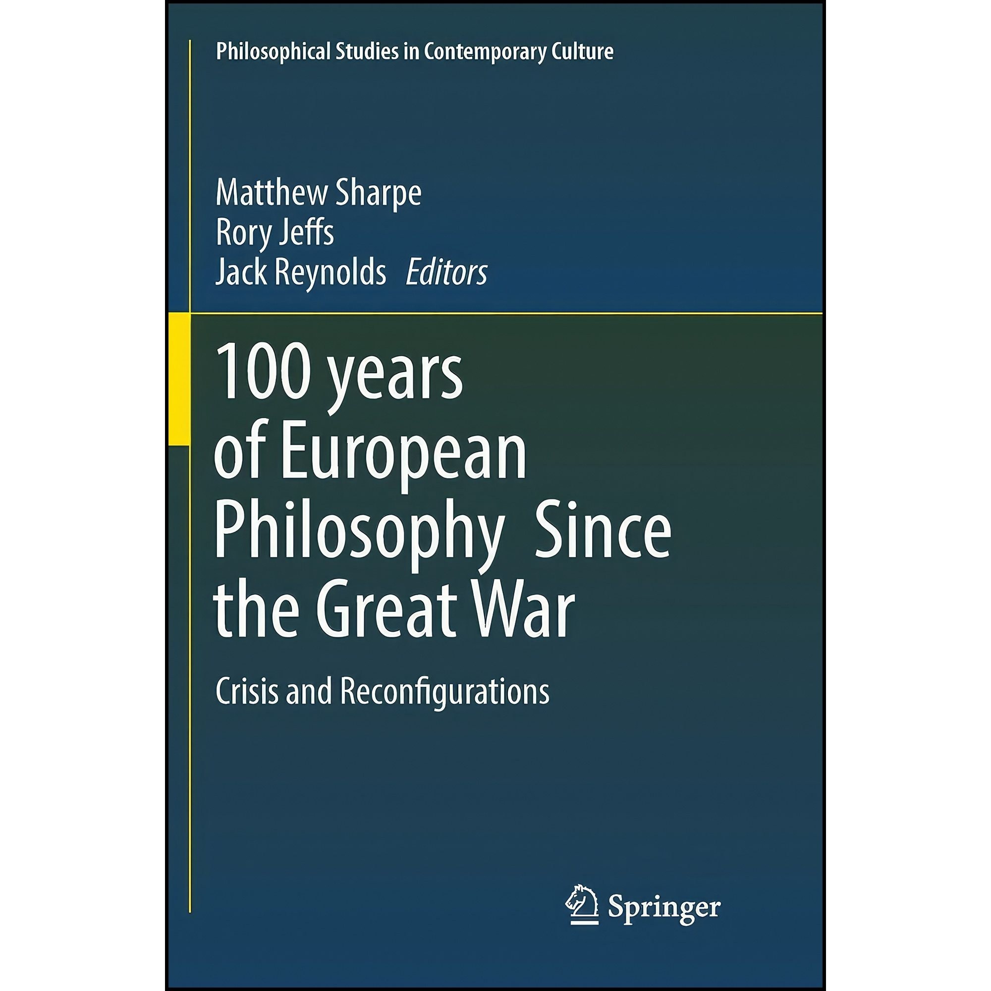 کتاب زبان اصلی years of European Philosophy Since the Great War