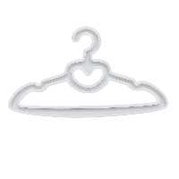 قالب رزین مدل چوب لباسی کودک طرح قلب کد HN1