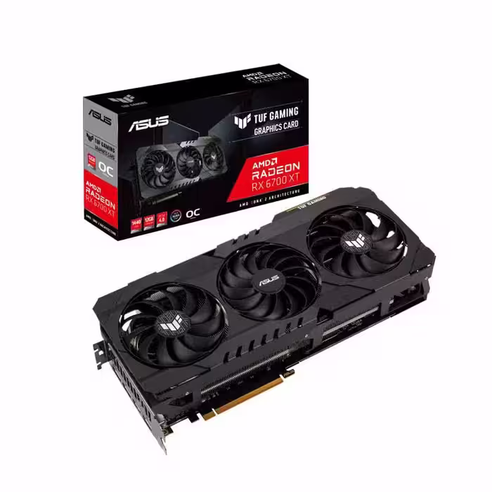 خرید کارت گرافیک ایسوس Graphics ASUS TUF RX6700XT O12G GAMING با بهترین قیمت