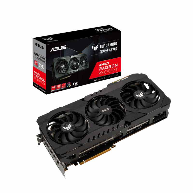 خرید کارت گرافیک ایسوس Graphics ASUS TUF RX6700XT O12G GAMING با بهترین قیمت