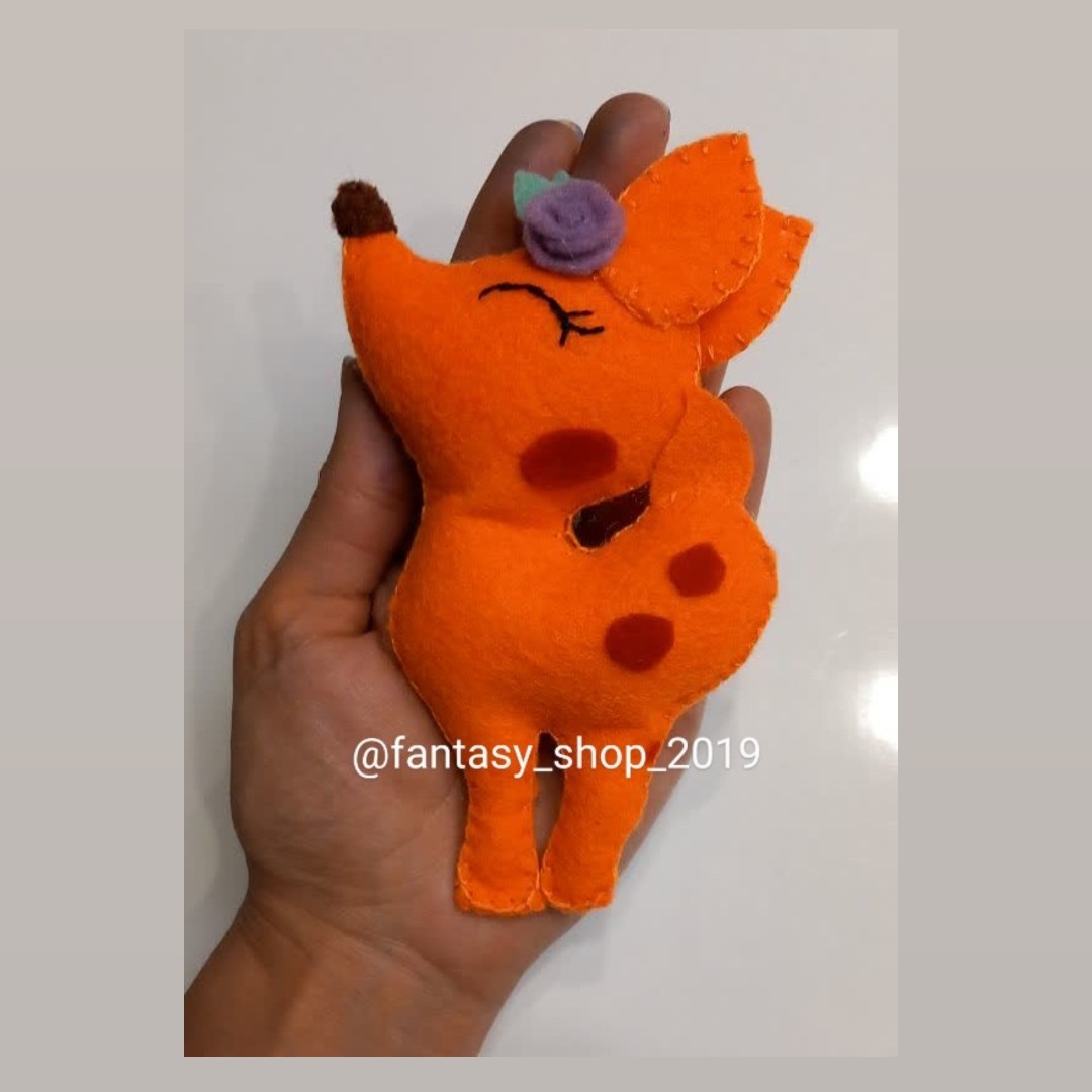 عروسک گیفت آهوی نمدی 