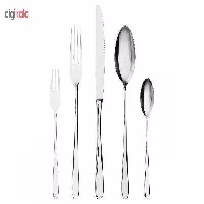 ست قاشق چنگال و کارد 30 پارچه ایکیا مدل Martorp - 30167507