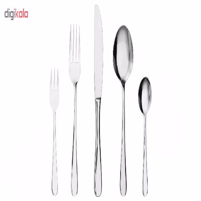 ست قاشق چنگال و کارد 30 پارچه ایکیا مدل Martorp - 30167507