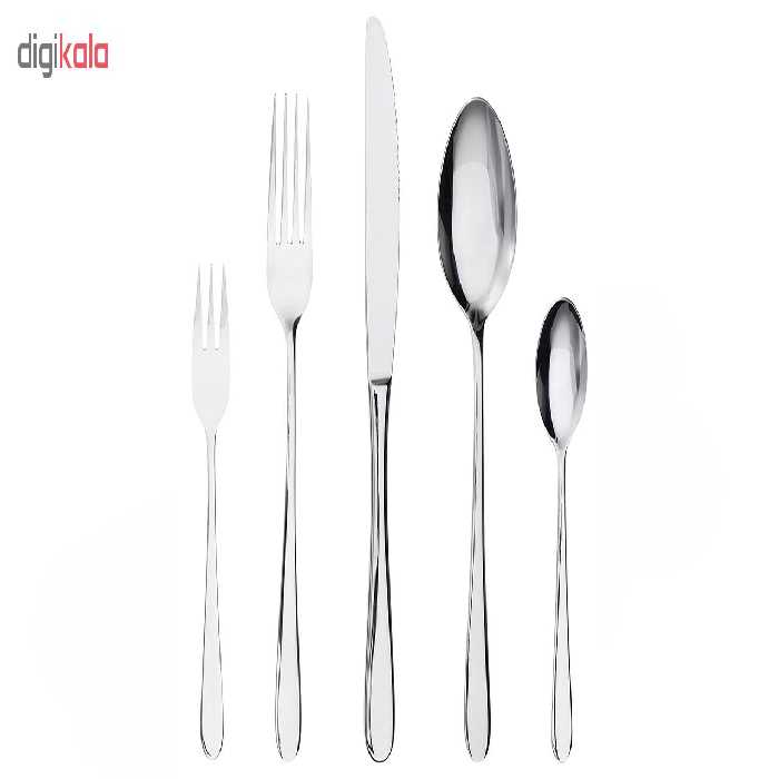 ست قاشق چنگال و کارد 30 پارچه ایکیا مدل Martorp - 30167507