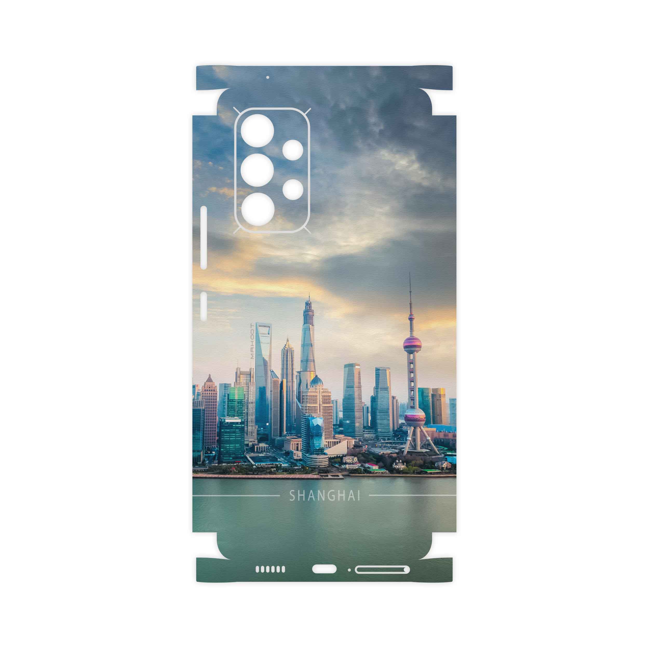 برچسب پوششی ماهوت مدل Shanghai-City-FullSkin مناسب برای گوشی موبایل سامسونگ Galaxy A53 5G