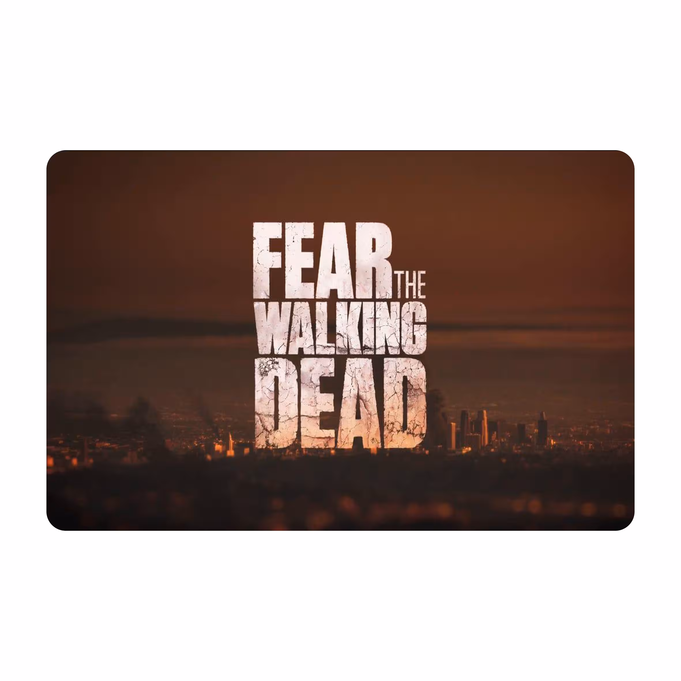 ماوس پد طرح -walking dead مدل mpb838