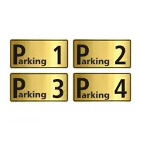 تابلو راهنما طرح پارکینگ مدل GNG604 مجموعه 4 عددی