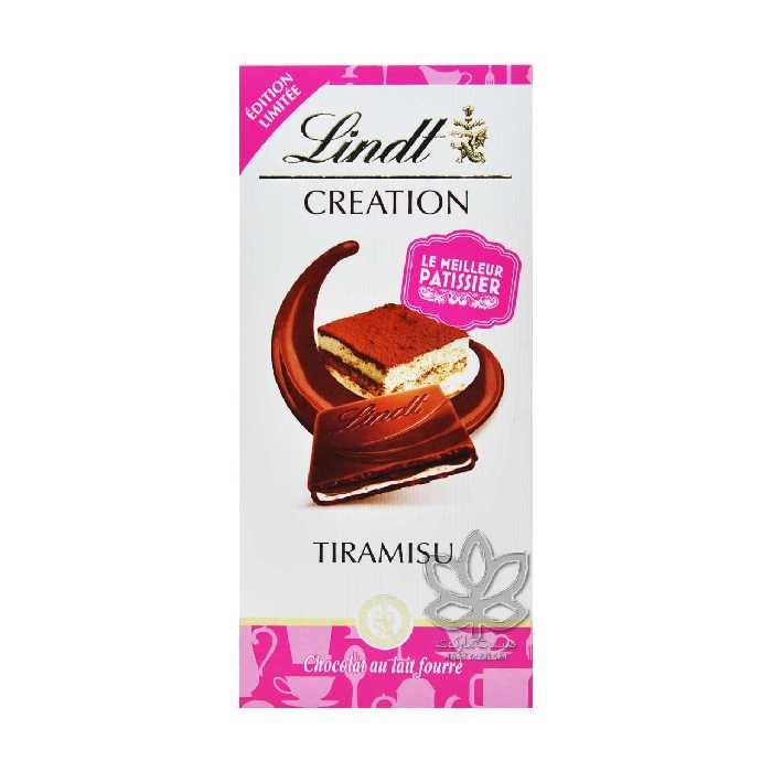 شکلات شیری با کرم تیرامیسو 150 گرم کرییشن لینت - lindt