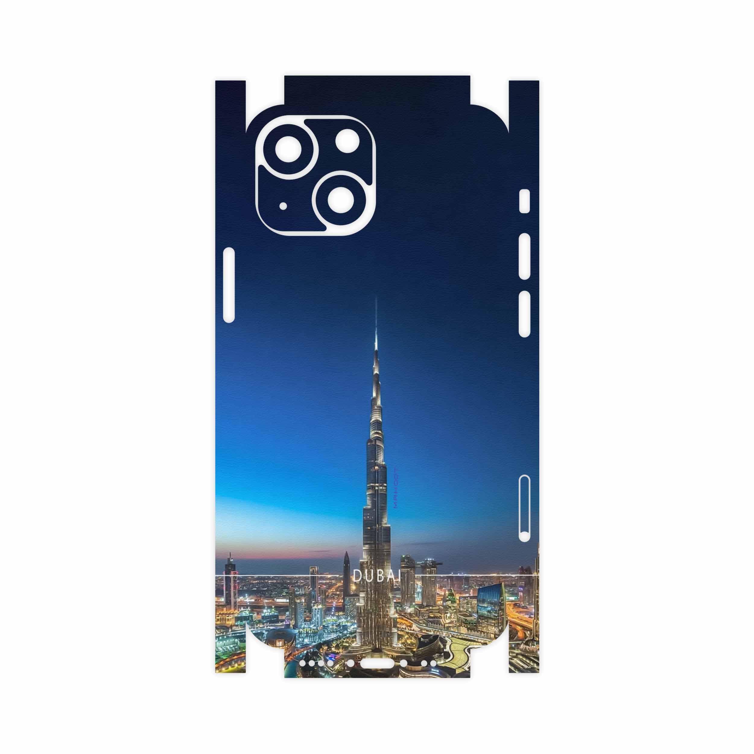 برچسب پوششی ماهوت مدل Dubai-City-FullSkin مناسب برای گوشی موبایل اپل iPhone 13 Mini