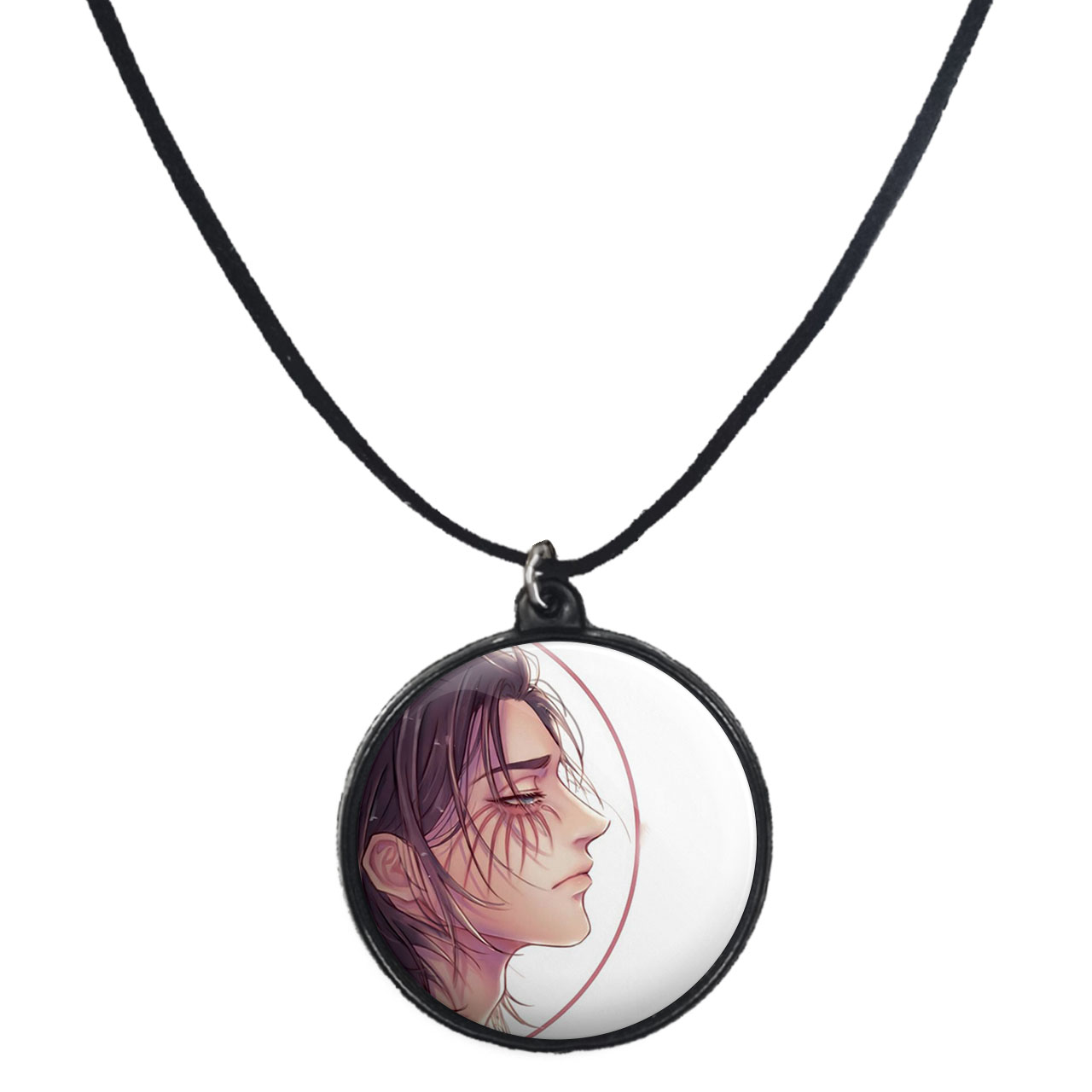 گردنبند پرمانه طرح Attack on Titan کد pmb.22827 مدل دو طرفه