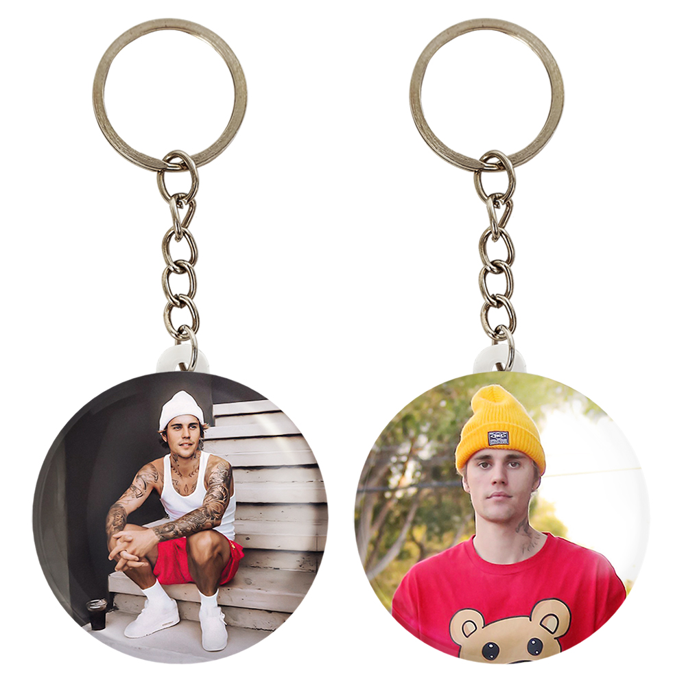 جاکلیدی خندالو مدل جاستین بیبر کد 1901419016 مجموعه 2 عددی