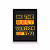 تابلو طرح انگیزشی مدل be the best version of you 