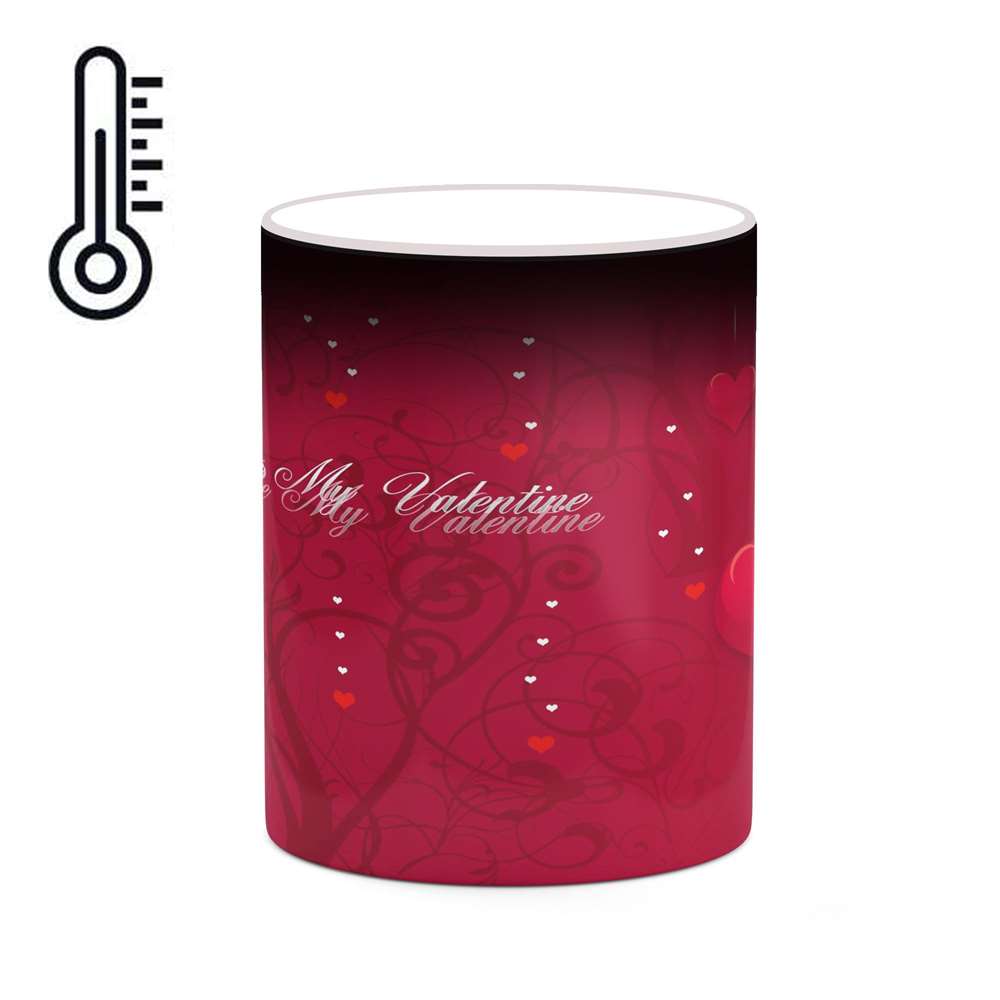 ماگ حرارتی کاکتی طرح Love مدل mgh20707