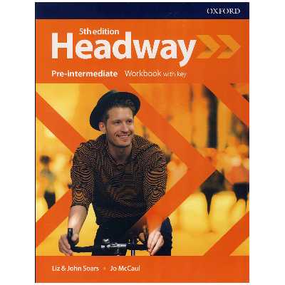 کتاب  headway pre intermediate 5th edition اثر john and liz soars, Paul Hancock انتشارات آکسفورد