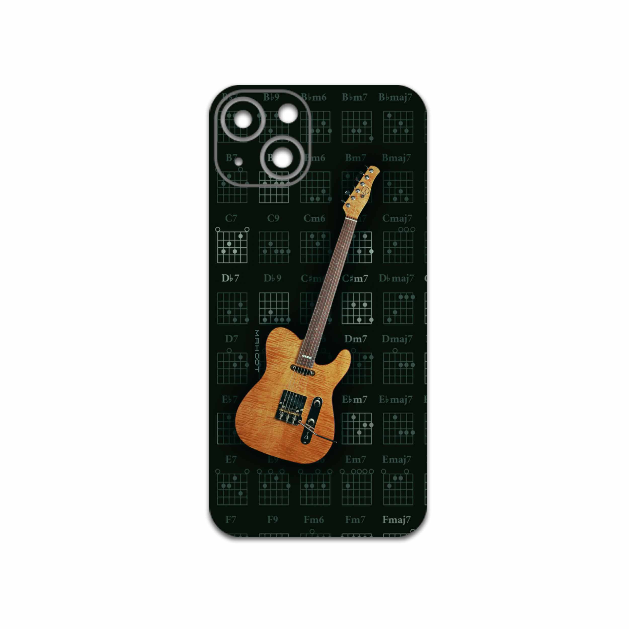 برچسب پوششی ماهوت مدل Guitar-Instrument مناسب برای گوشی موبایل اپل iPhone 13