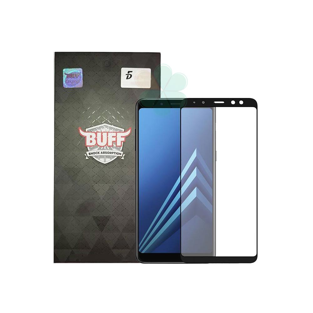 محافظ صفحه شیشه‌ای بوف 5D برای گوشی Samsung A8 2018