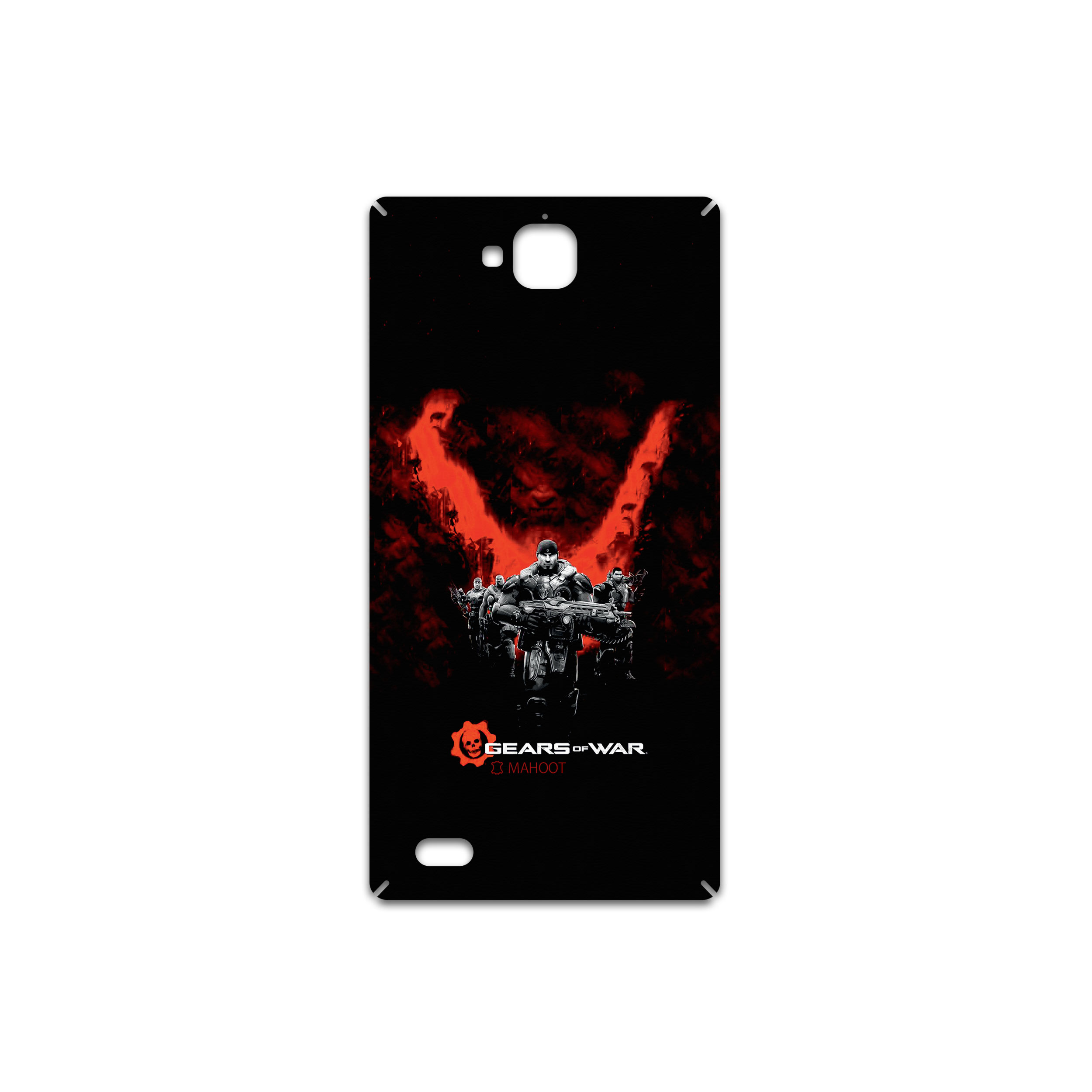 برچسب پوششی ماهوت مدل GEARS-OF-WAR-Game مناسب برای گوشی موبایل آنر 3C