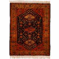  فرش دستباف ذرع و نیم کد 2247