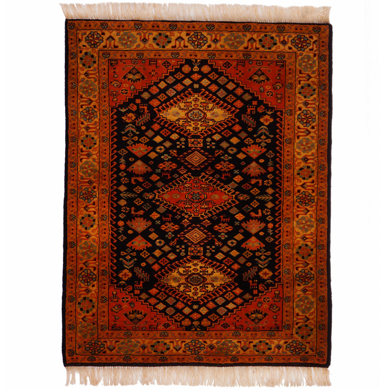  فرش دستباف ذرع و نیم کد 2247